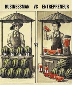 นักธุรกิจกับผู้ประกอบการ: ความแตกต่างที่ชัดเจน