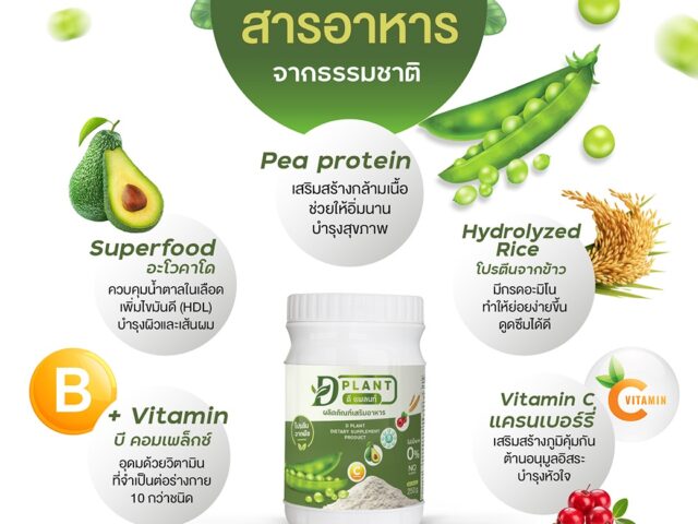 Dplant protein โปรตีนแด๊กซิน