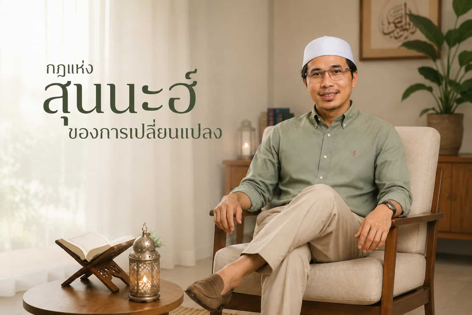 กฎแห่งสุนนะฮ์ของการเปลี่ยนแปลงในอิสลาม การพัฒนาตนเองและการกลับสู่ฟิฏเราะฮ์ โดย Ustaz Saman Loh