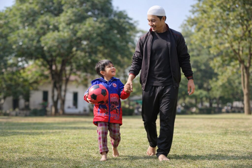 สมดุลชีวิตในอิสลามผ่านการพักผ่อนและการเดินเล่น