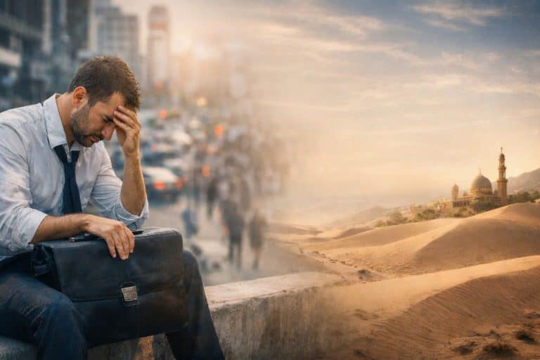 เมื่อชีวิตไม่ได้เหนื่อยเพราะความจน แต่เหนื่อยเพราะหัวใจไร้สกีนะฮ์