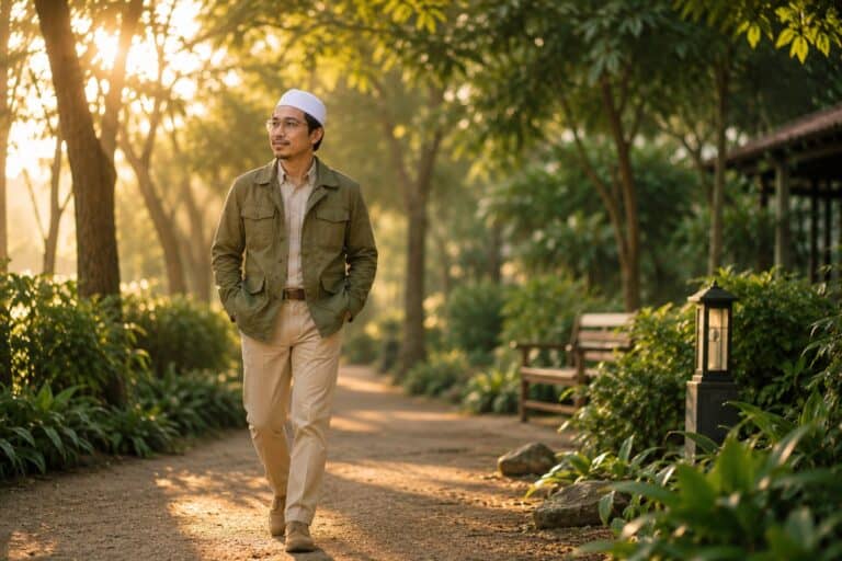 สมาน โลห์ เดินท่ามกลางธรรมชาติ สื่อถึงการปล่อยวางในอิสลามและบทเรียนชีวิตเมื่ออายุมากขึ้น